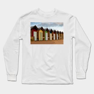 Bonny Blyth Beach Huts Long Sleeve T-Shirt